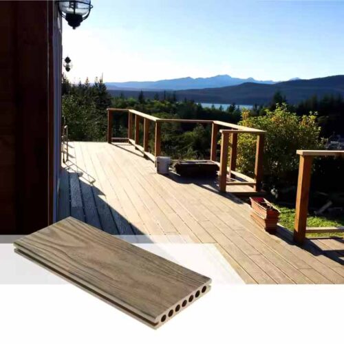 Weather Resistant Low Maintenance 3d Wood Grain Exterior Decoration Decking Wooden Flooring - Image 4