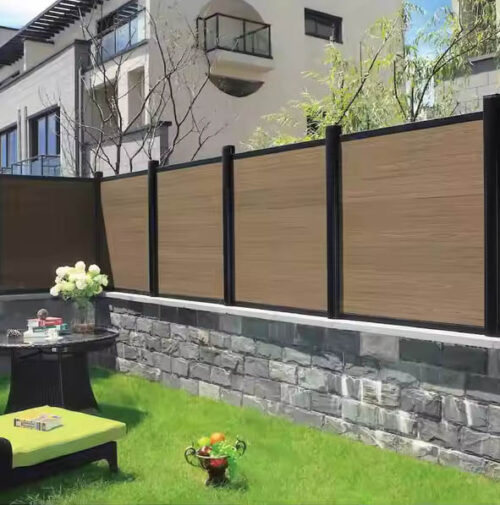 Outdoor Modern Garden Fence WPC Fences - Image 3