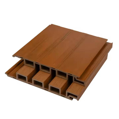 Waterproof Wooden Composite WPC Panel Exterior Decorative Wall Panel - Image 5