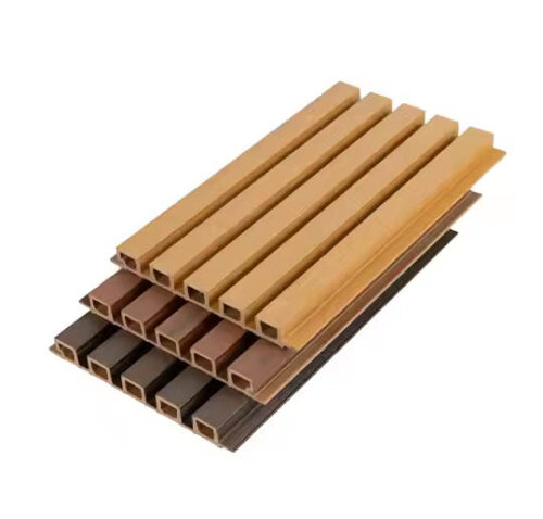 Waterproof Wooden Composite WPC Panel Exterior Decorative Wall Panel